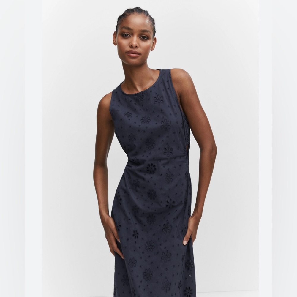 DBY Ltd VELVET DETAILED TANK STYLE DRESS …….406